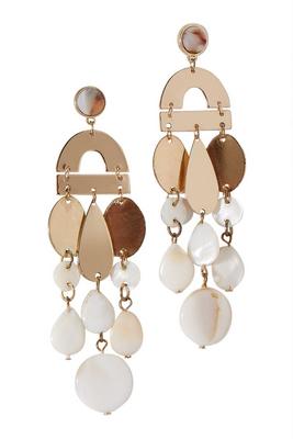 shell dangle earrings