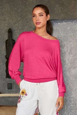 Banded Slouchy Lounge Top