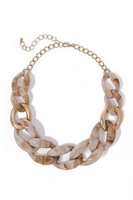 Marbled Chain Necklace
