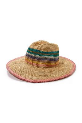 Multicolored Trim Hat