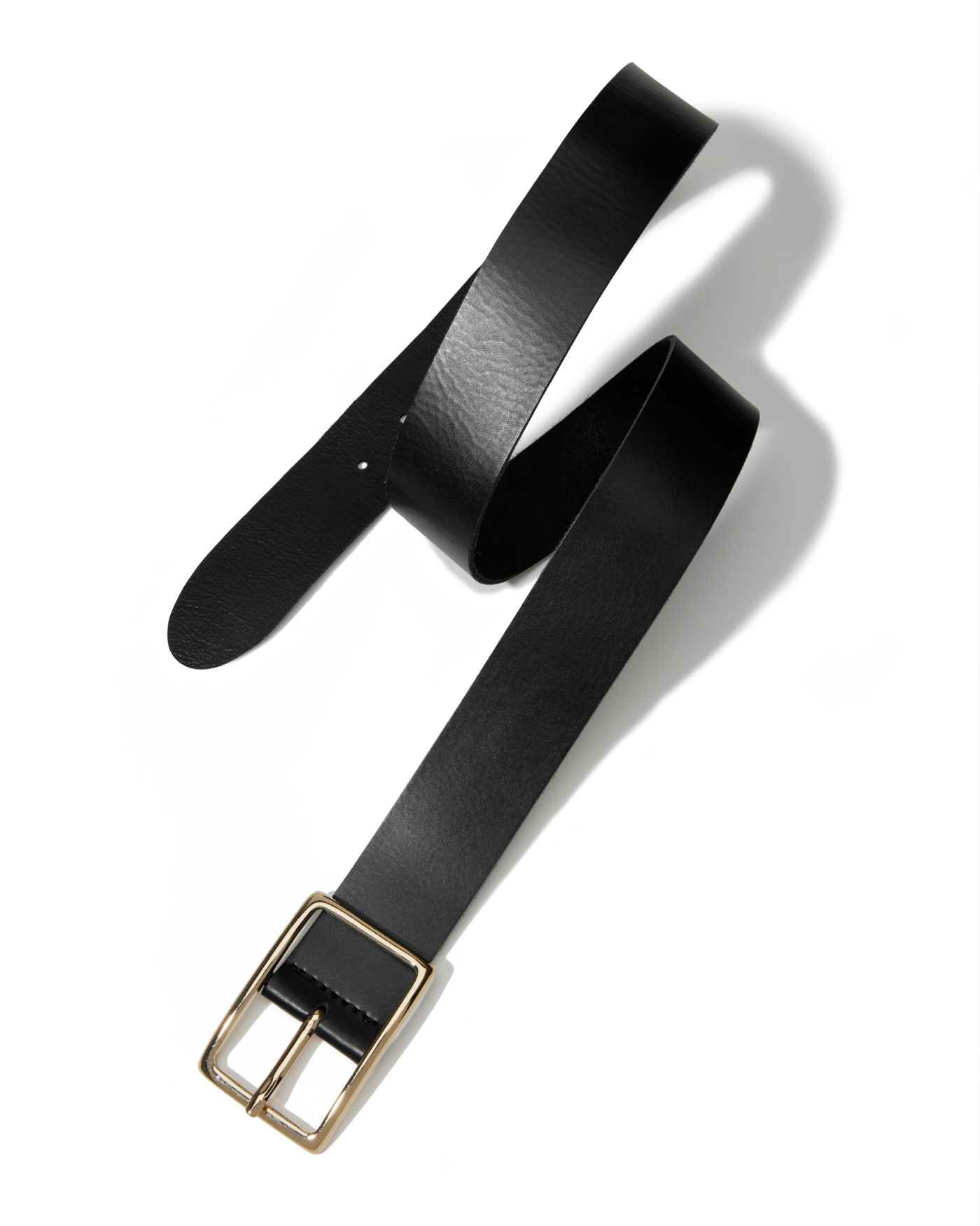 Modern Classic Leather Belt Black