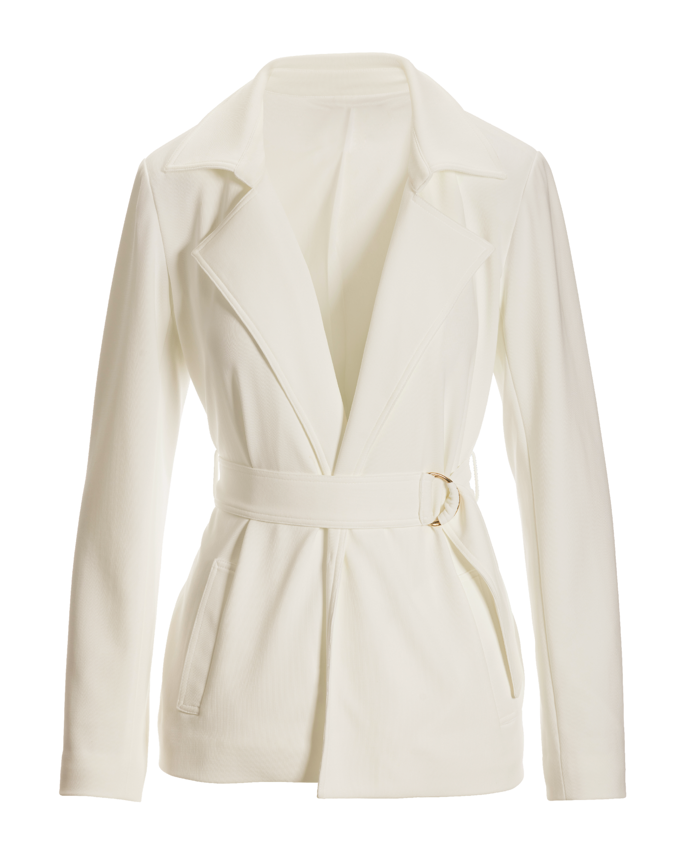 Beyond Travel Chic Wrap Jacket - Ivory Coast White – Boston Proper