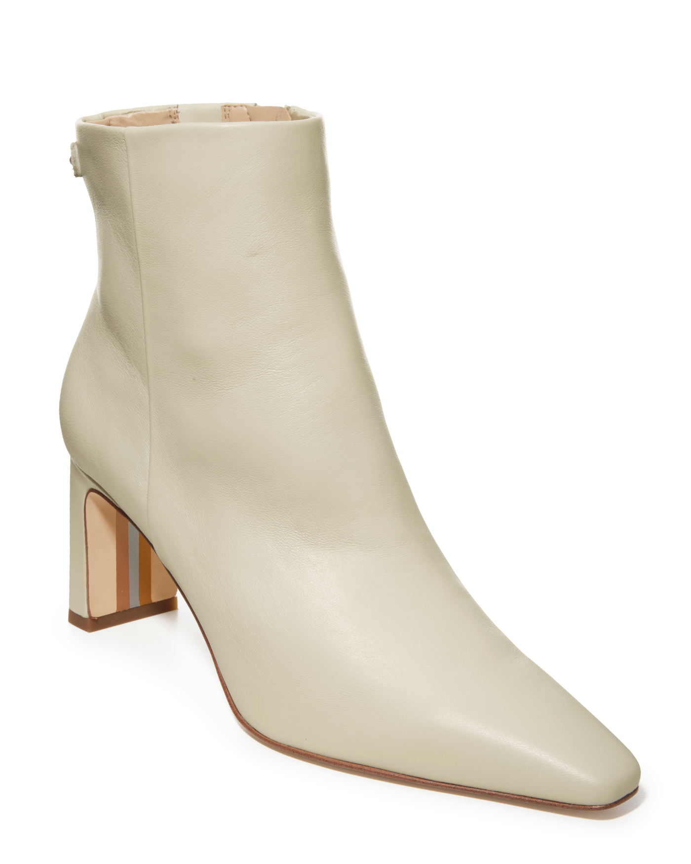 Pointed Toe Bootie Ivory