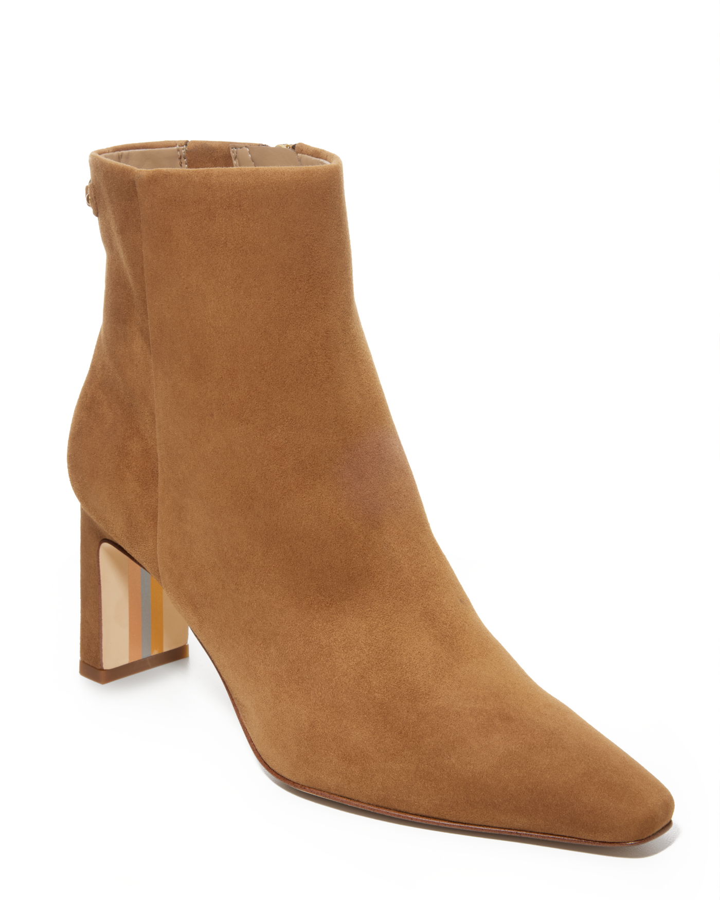 Pointed Toe Bootie Cognac
