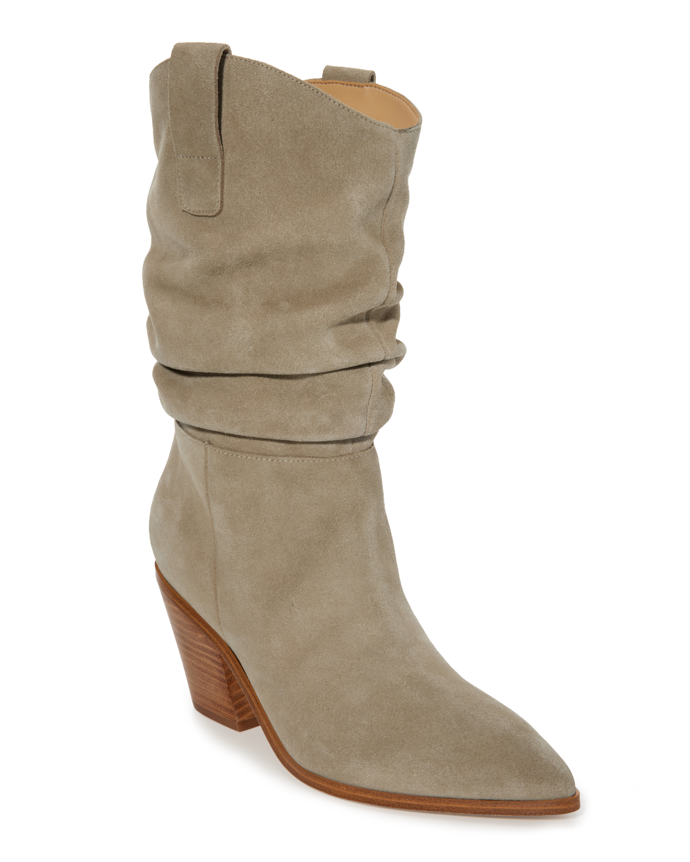 Casual Slouchy Boot Taupe