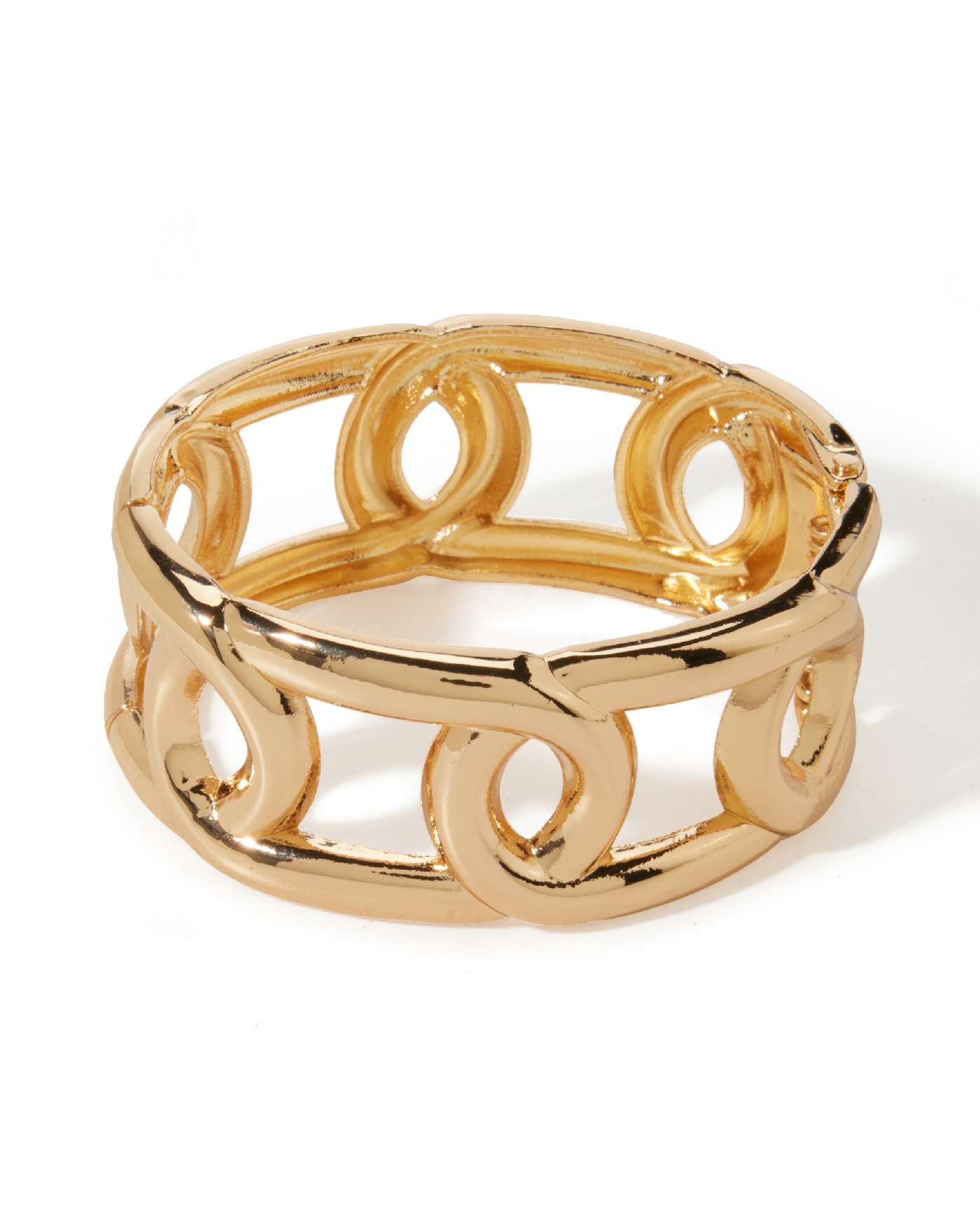 Chain Link Cuff Gold