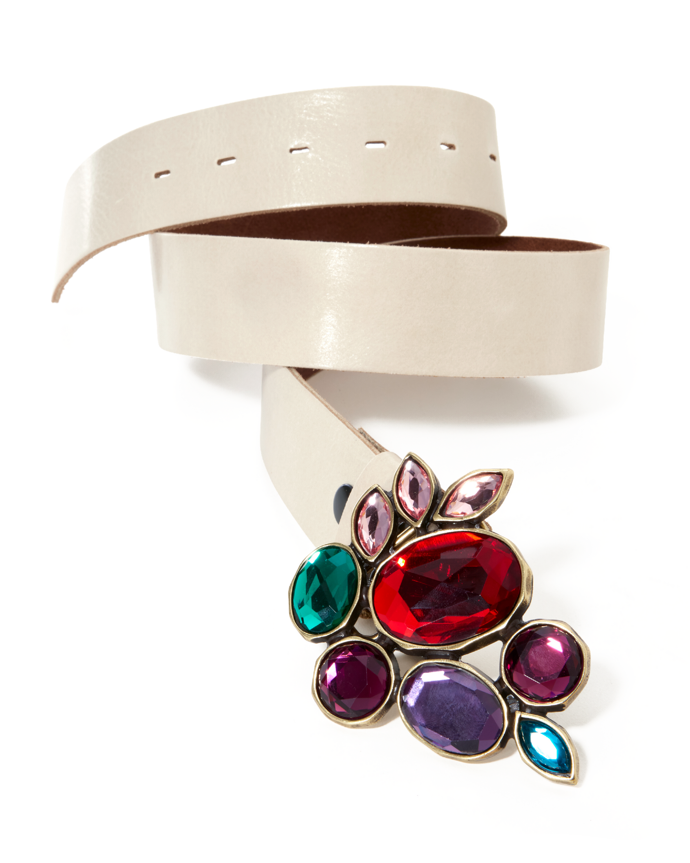 Bright Stones Buckle Belt Multi