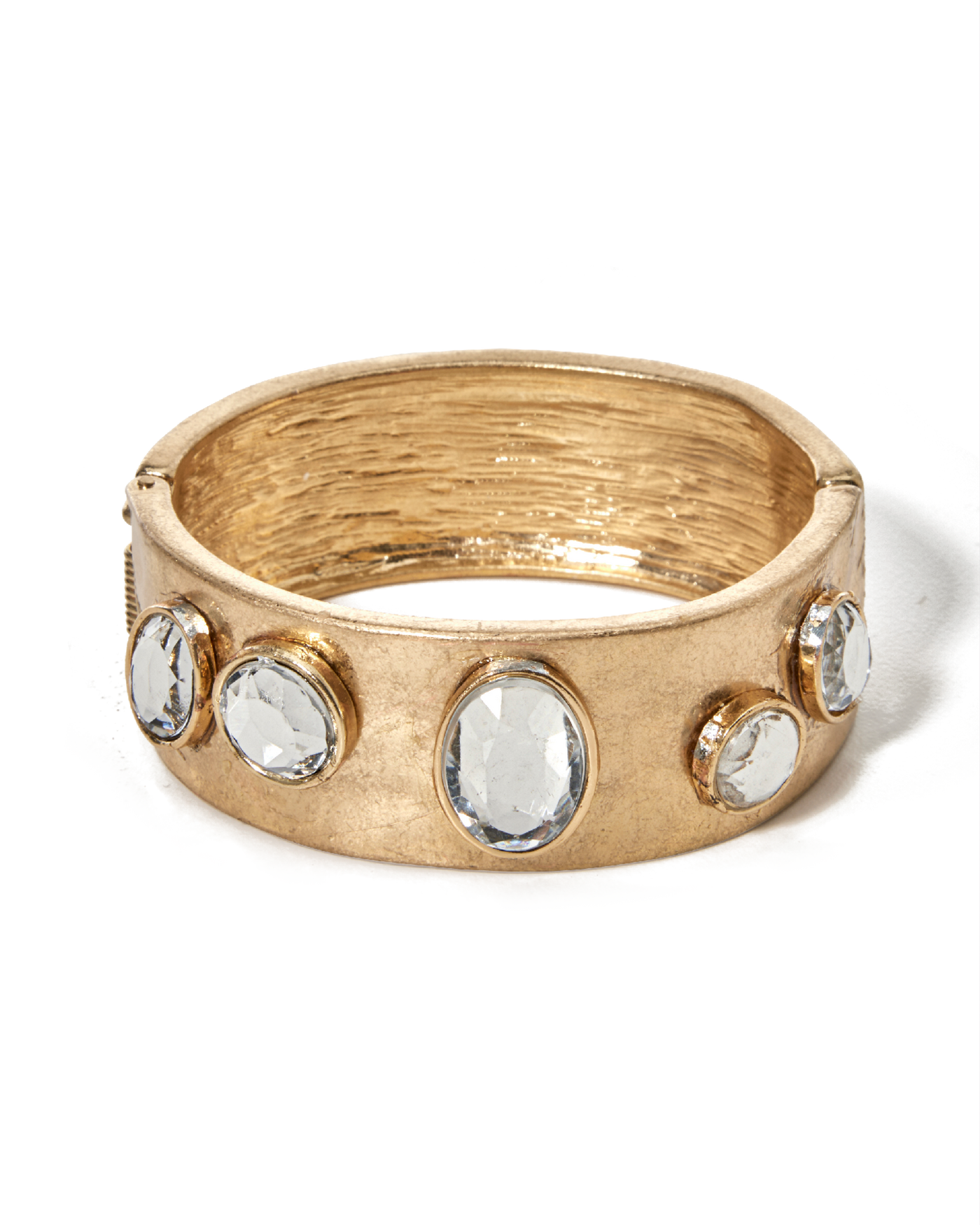 Crystal Gem Cuff Gold