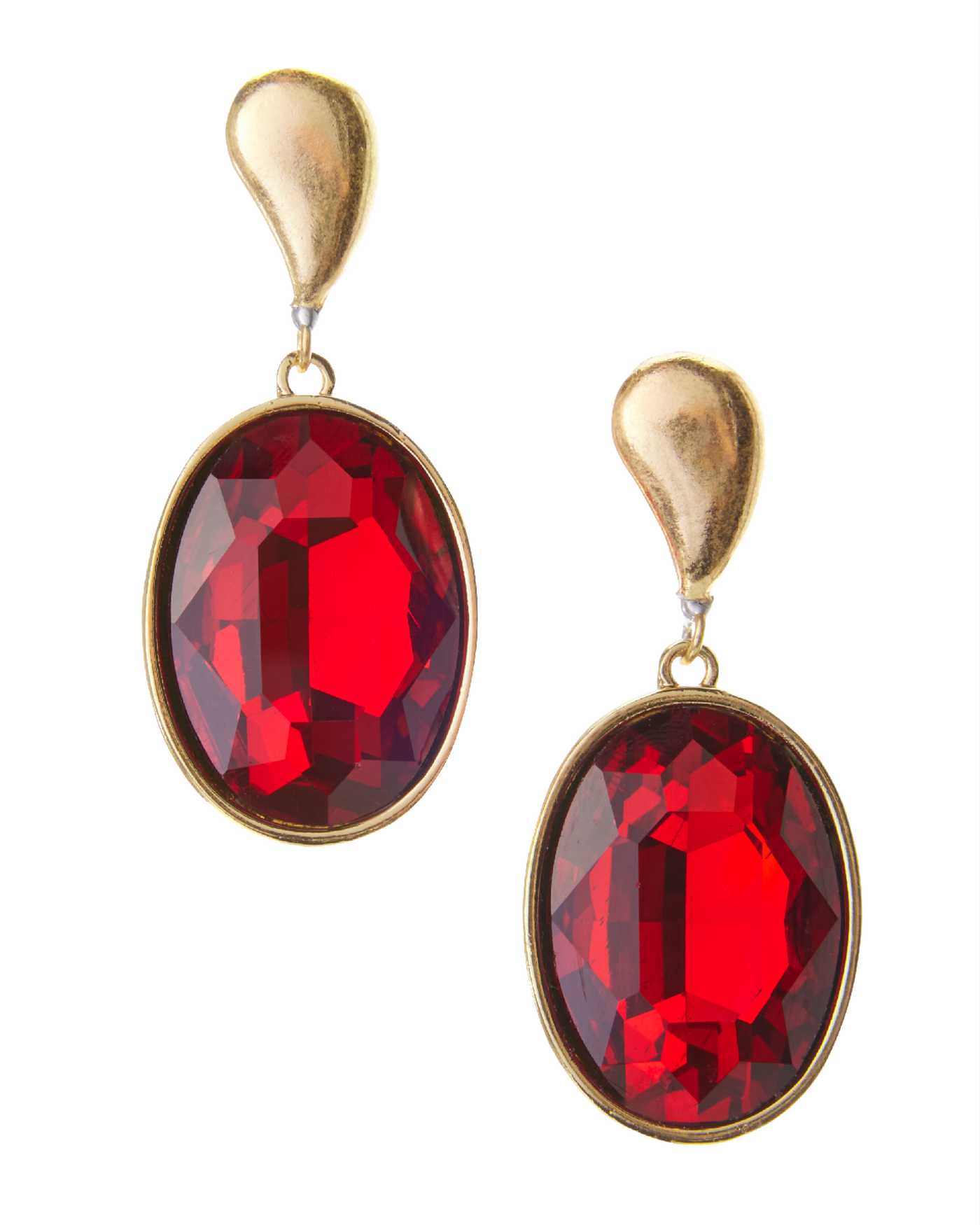 Gem Drop Earring Ruby