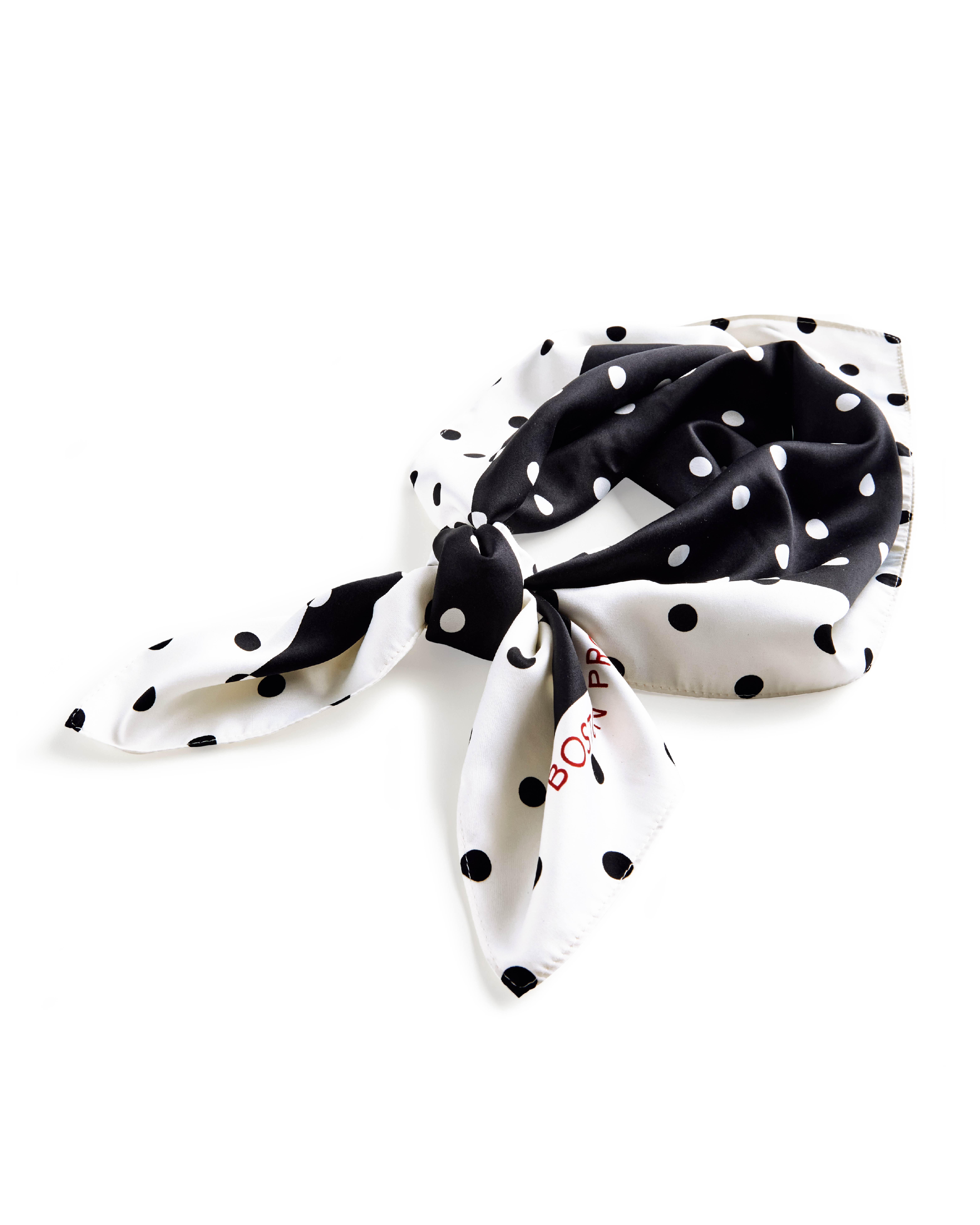 Boston Proper - Party Polka Black - Boston Proper Printed Scarf
