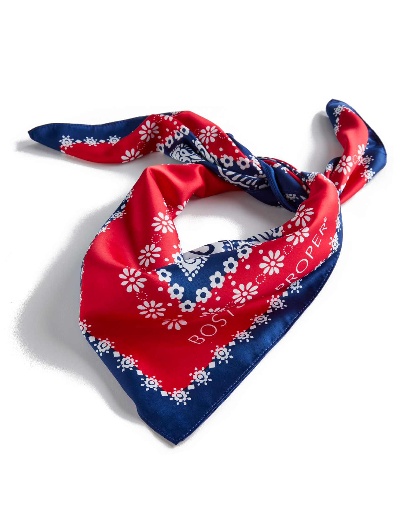 Boston Proper Printed Scarf Americana Bandana