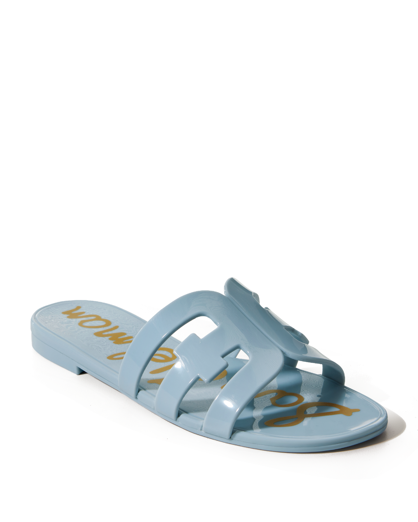 Jelly Flat Sandal Blue