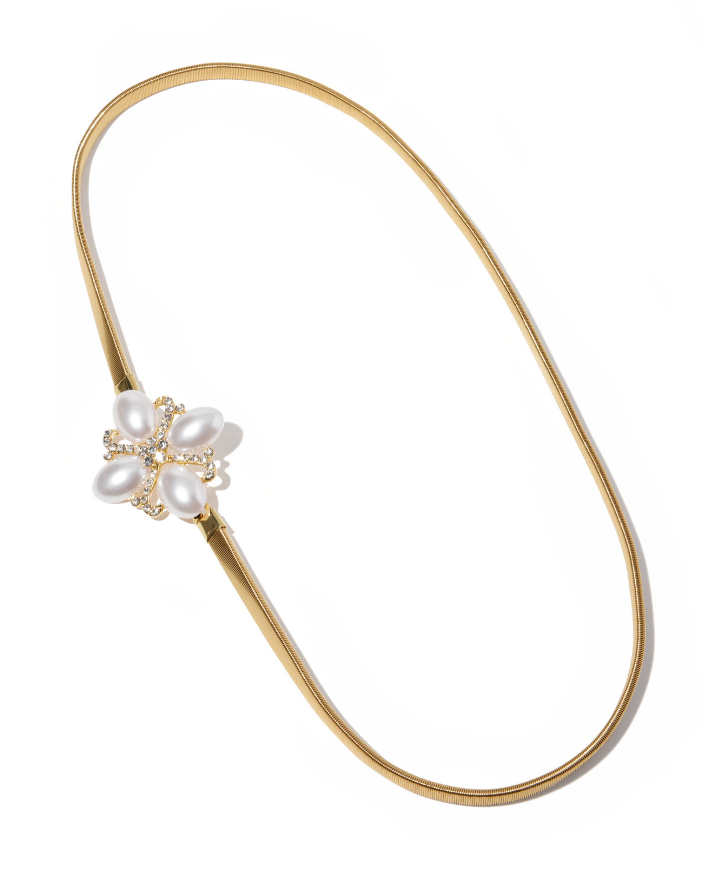 Slinky Gem Belt Gold