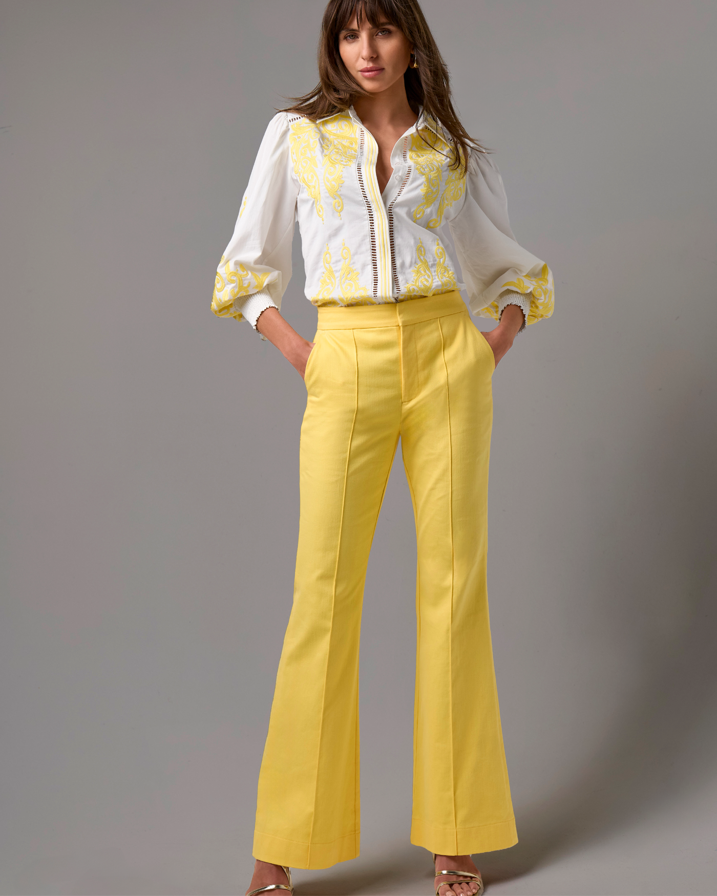 Monterey Trouser Jean Lemon Drop
