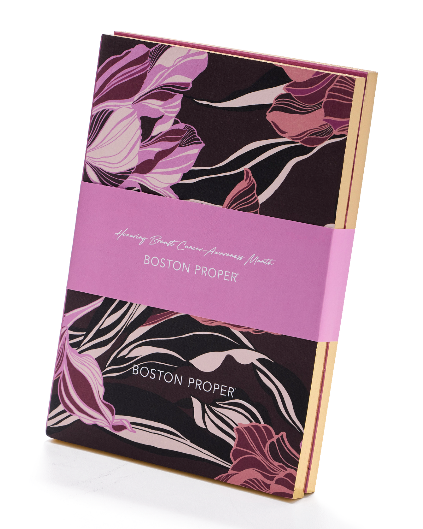 Boston Proper Printed Journal Set Maroon