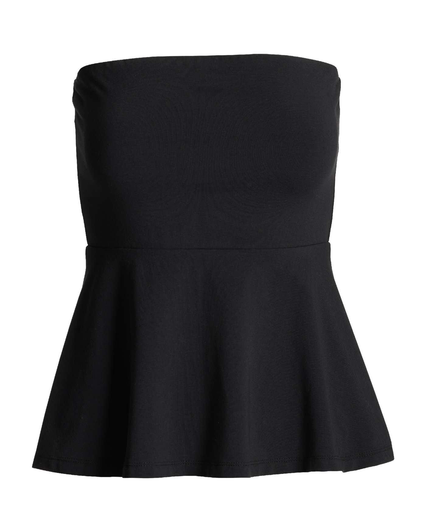 So Sexy Peplum Tube Top - Proper Black | Boston Proper