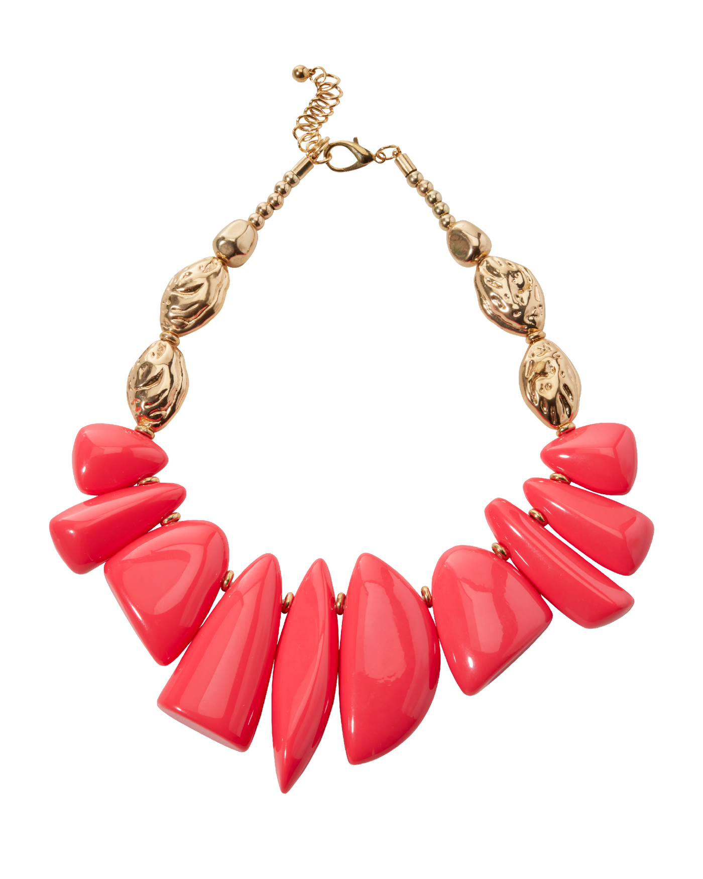 Summer Statement Necklace Hot Pink
