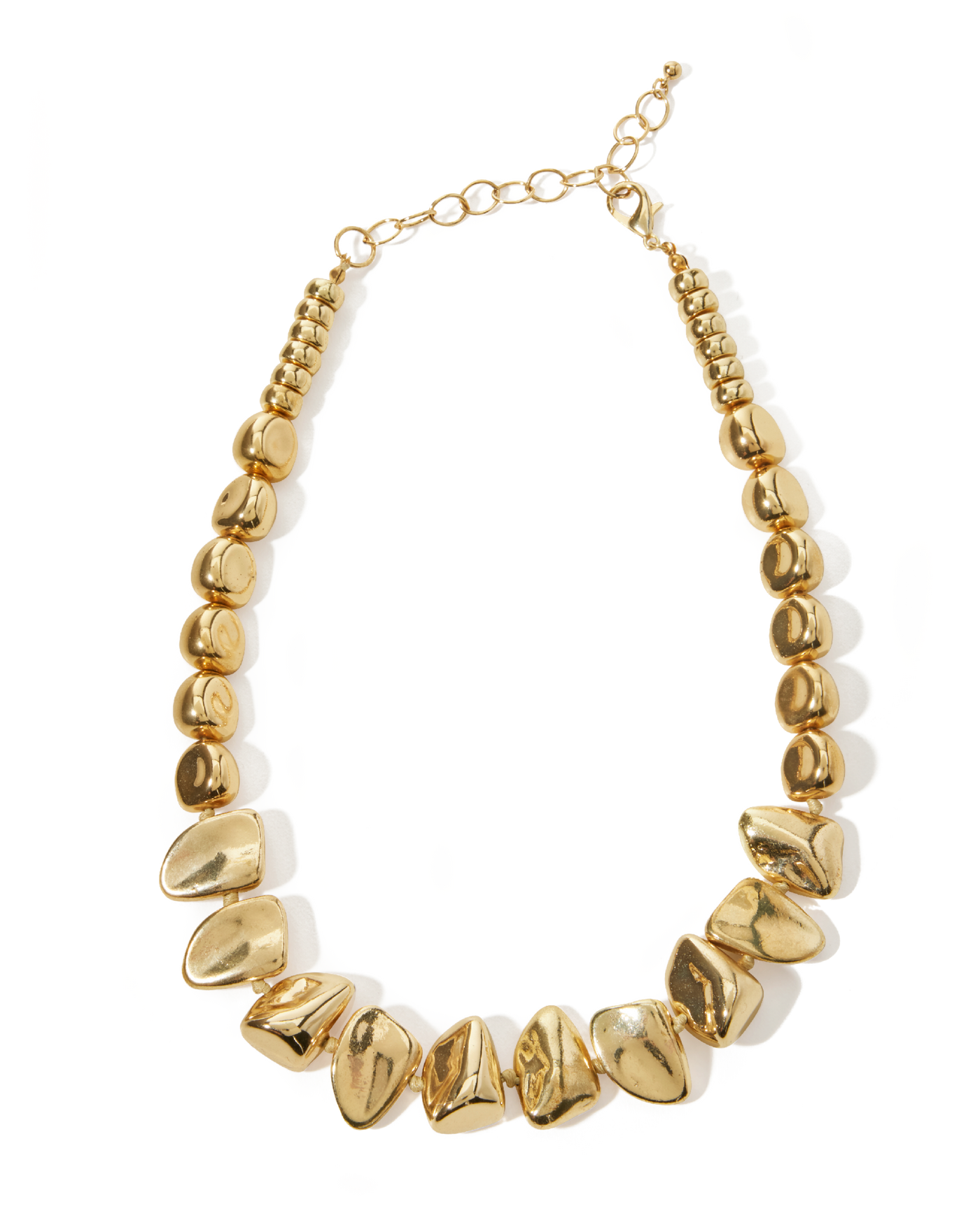 Gold Stone Necklace Gold