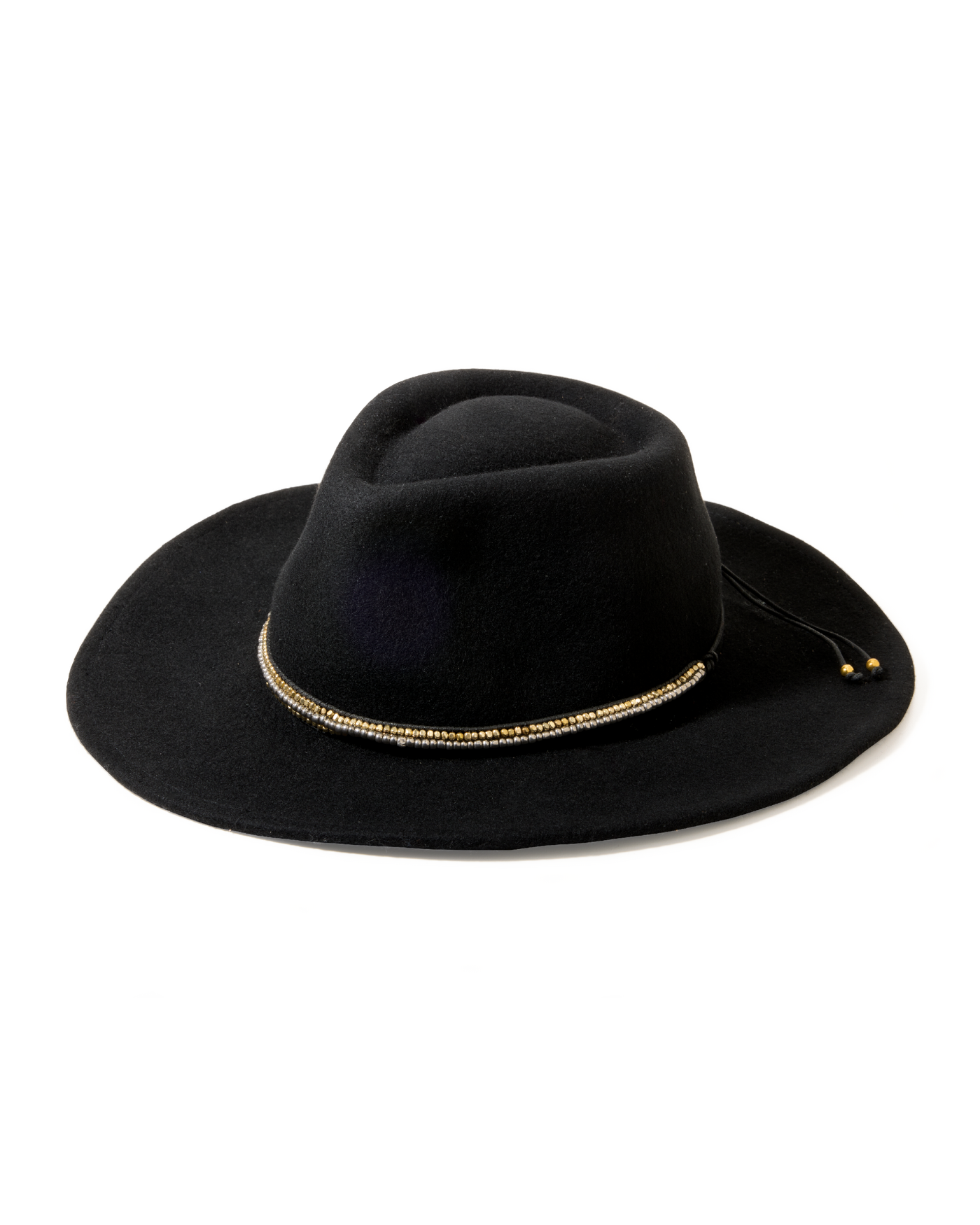 Suede Western Hat Black