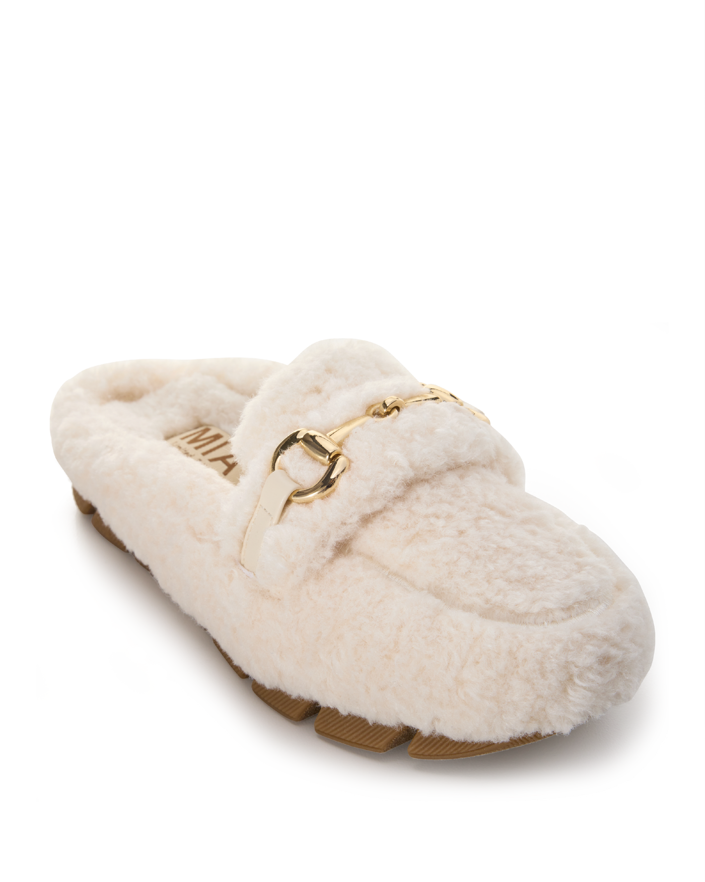 Shearling Mule Off White