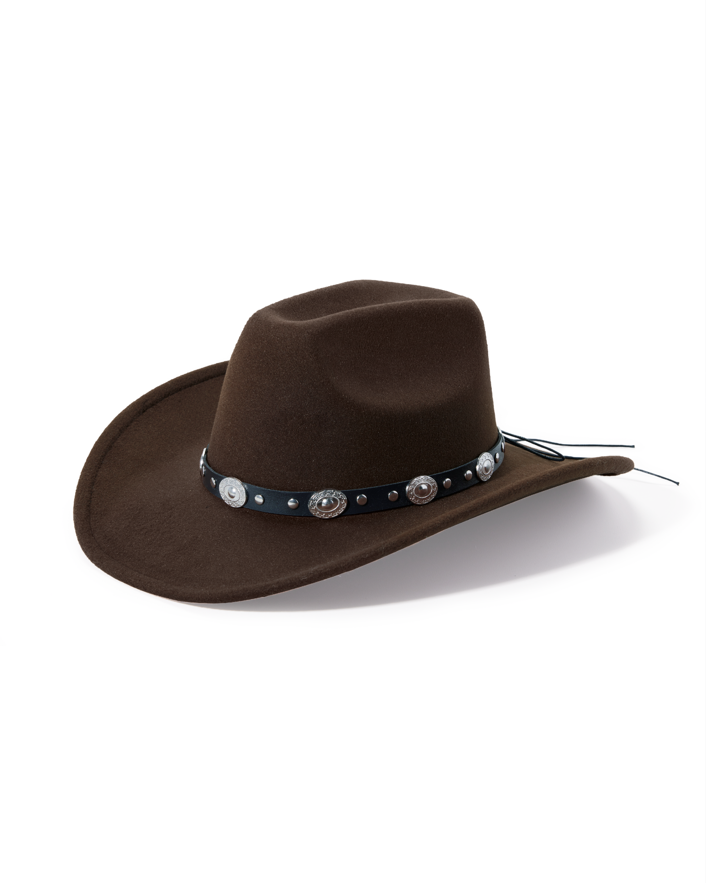 Western Trim Hat Brown