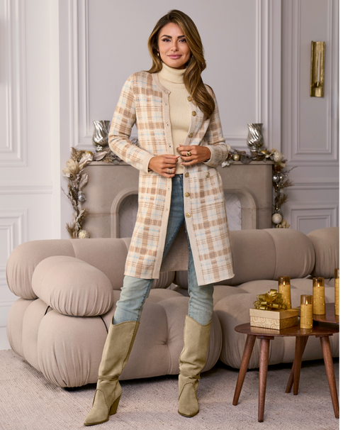 Ribbed Square Neck Flare Sleeve Black