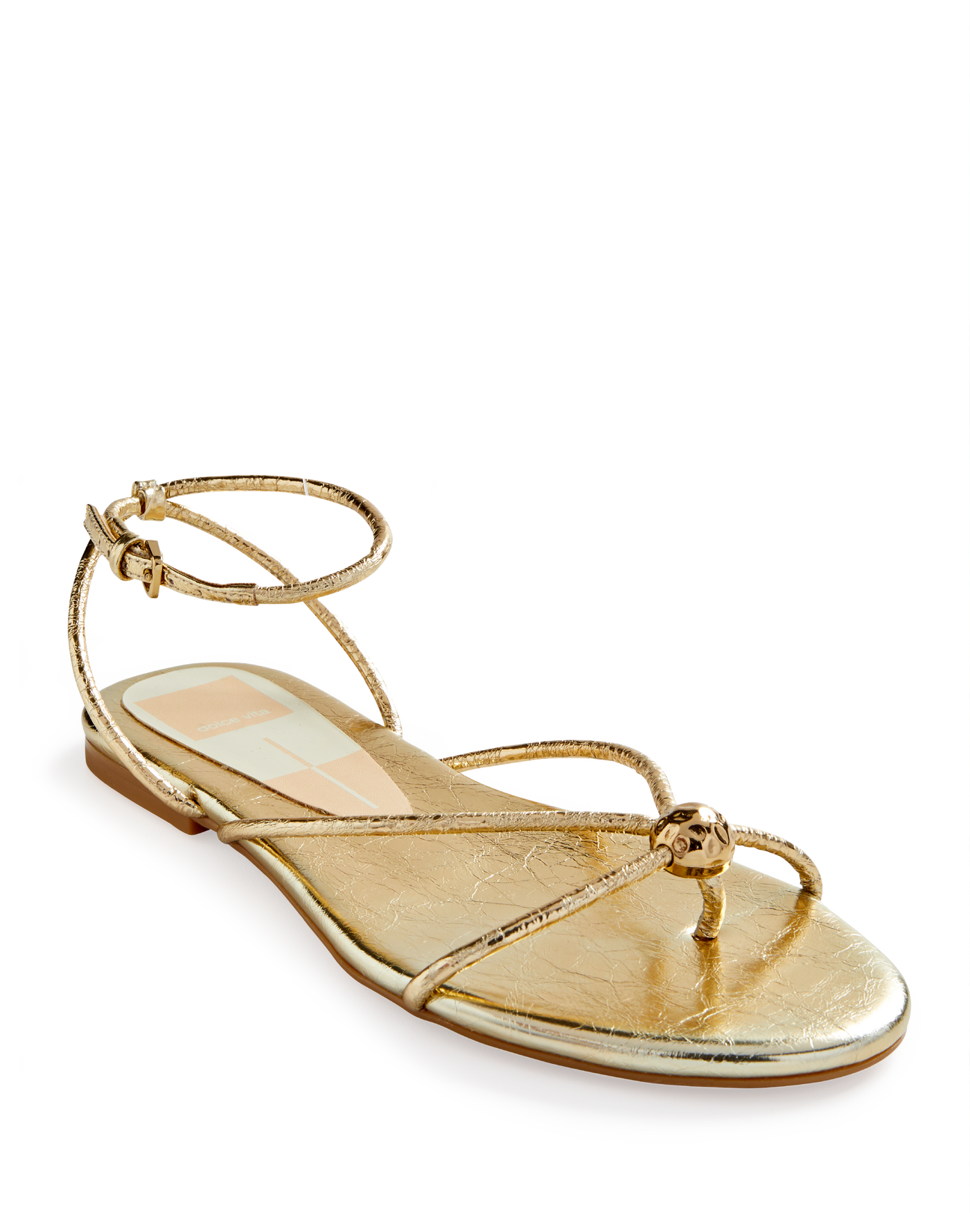 Dolce Vita Strappy Gladiator Sandal Gold