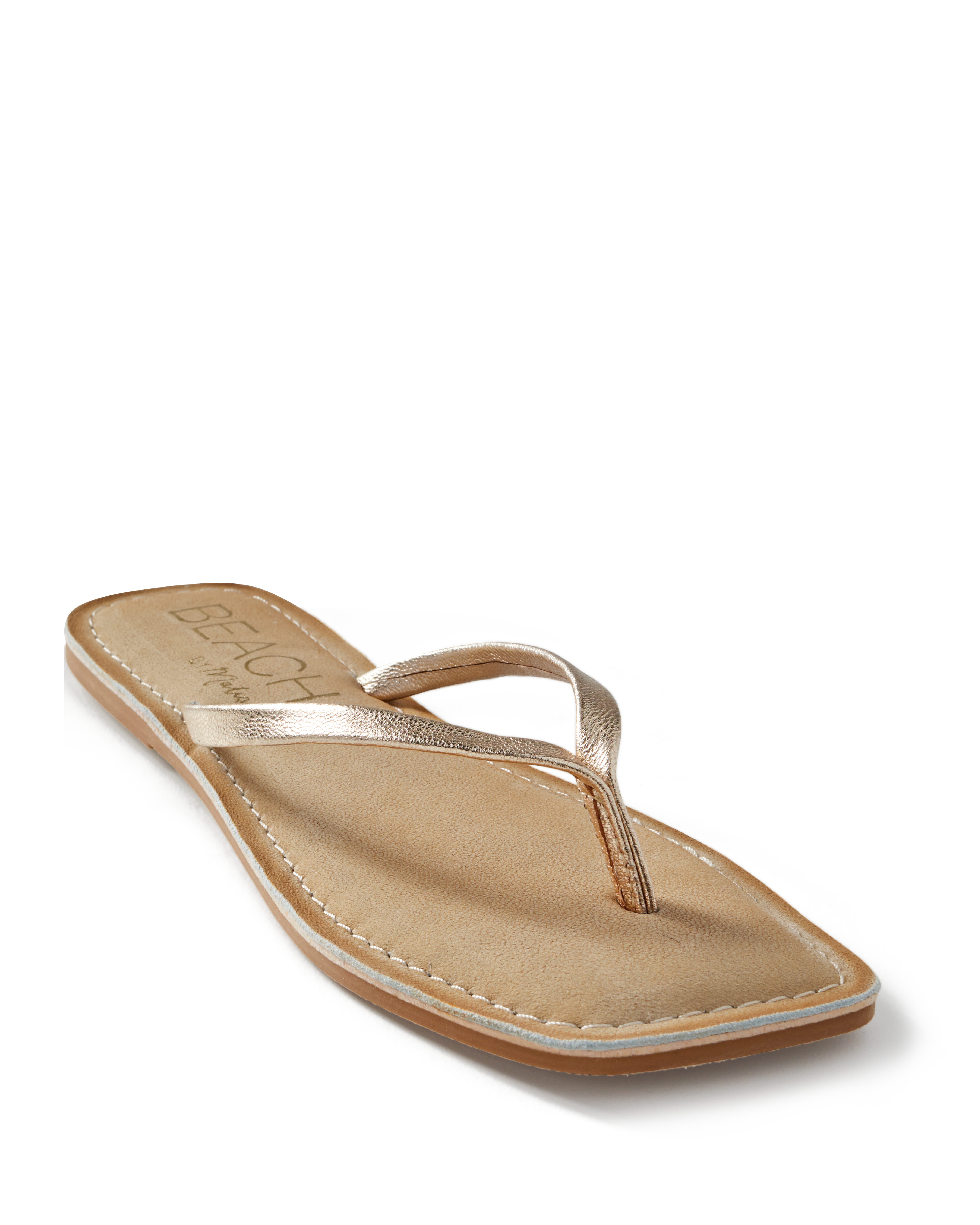 Boston Proper - Gold Yellow - Beach by Matisse Basic Pool Slide - 6.0