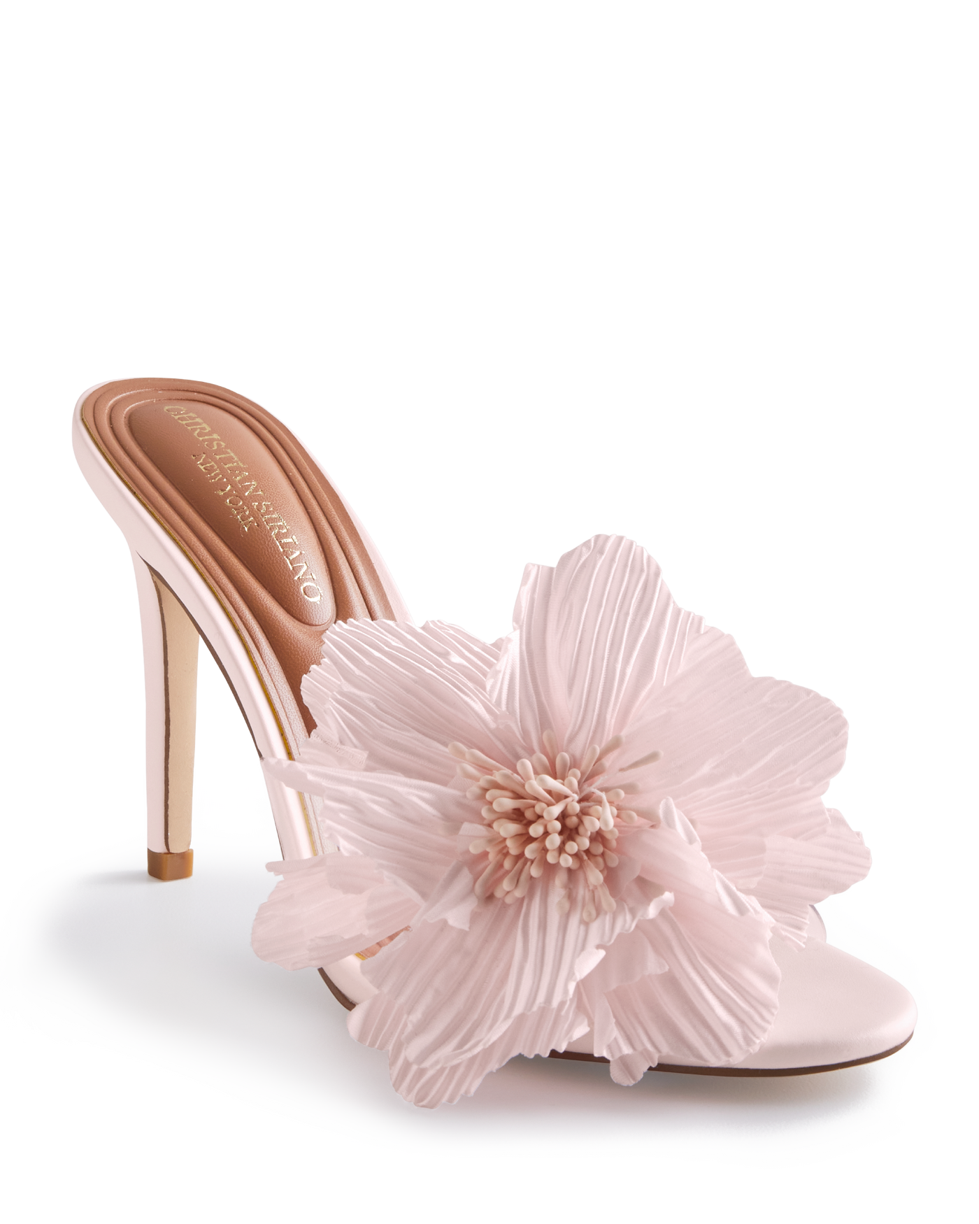 Christian Siriano 3D Flower Heel Pink