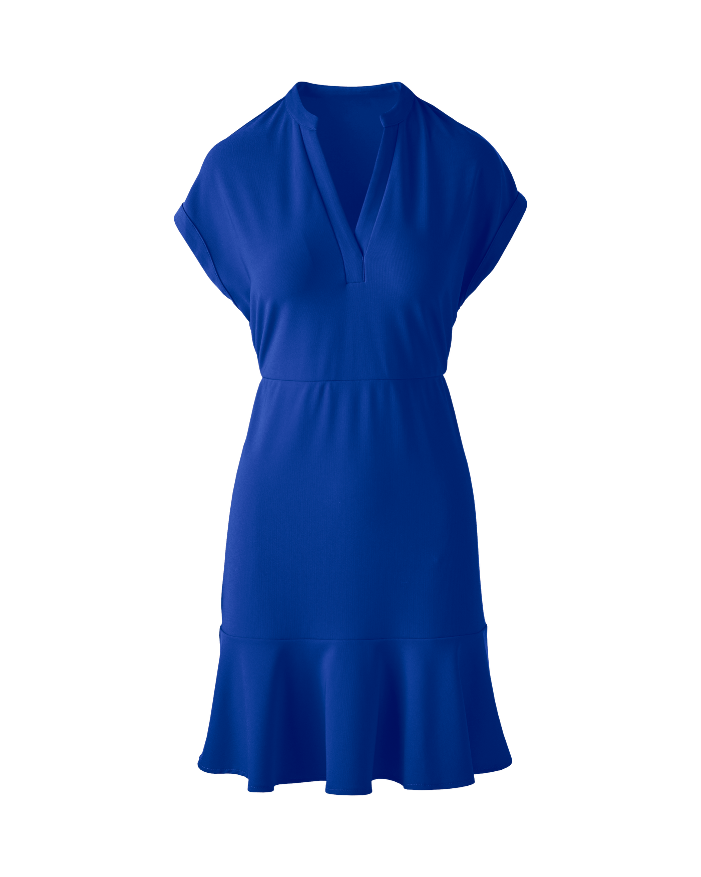 Boston Proper - Deep Ocean Blue - Beyond Travel Cap Sleeve Dress