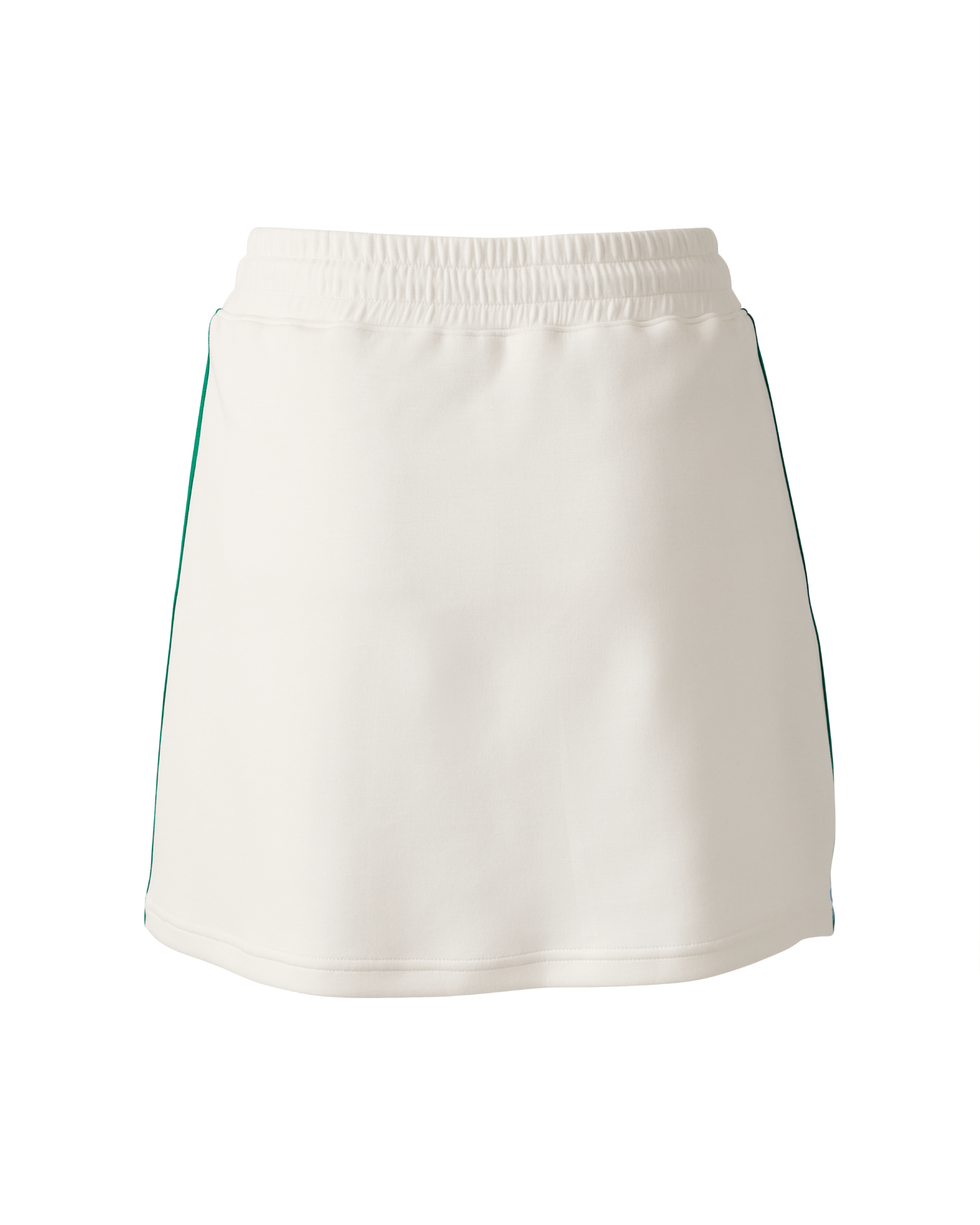Luxe Lounge Ruffle Sleeve Top and Piped Skort Set - White – Boston