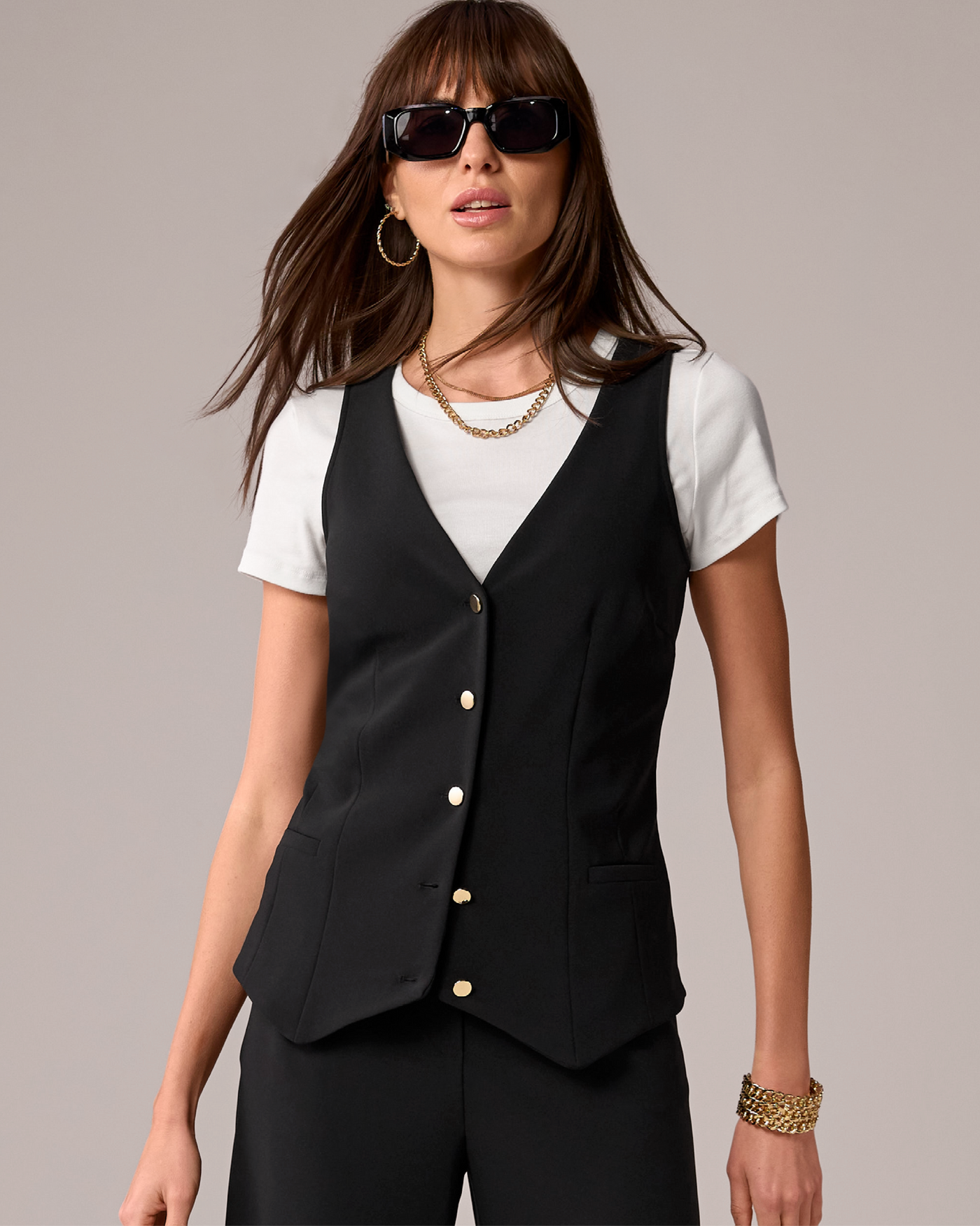 Beyond Travel Vest Jet Black