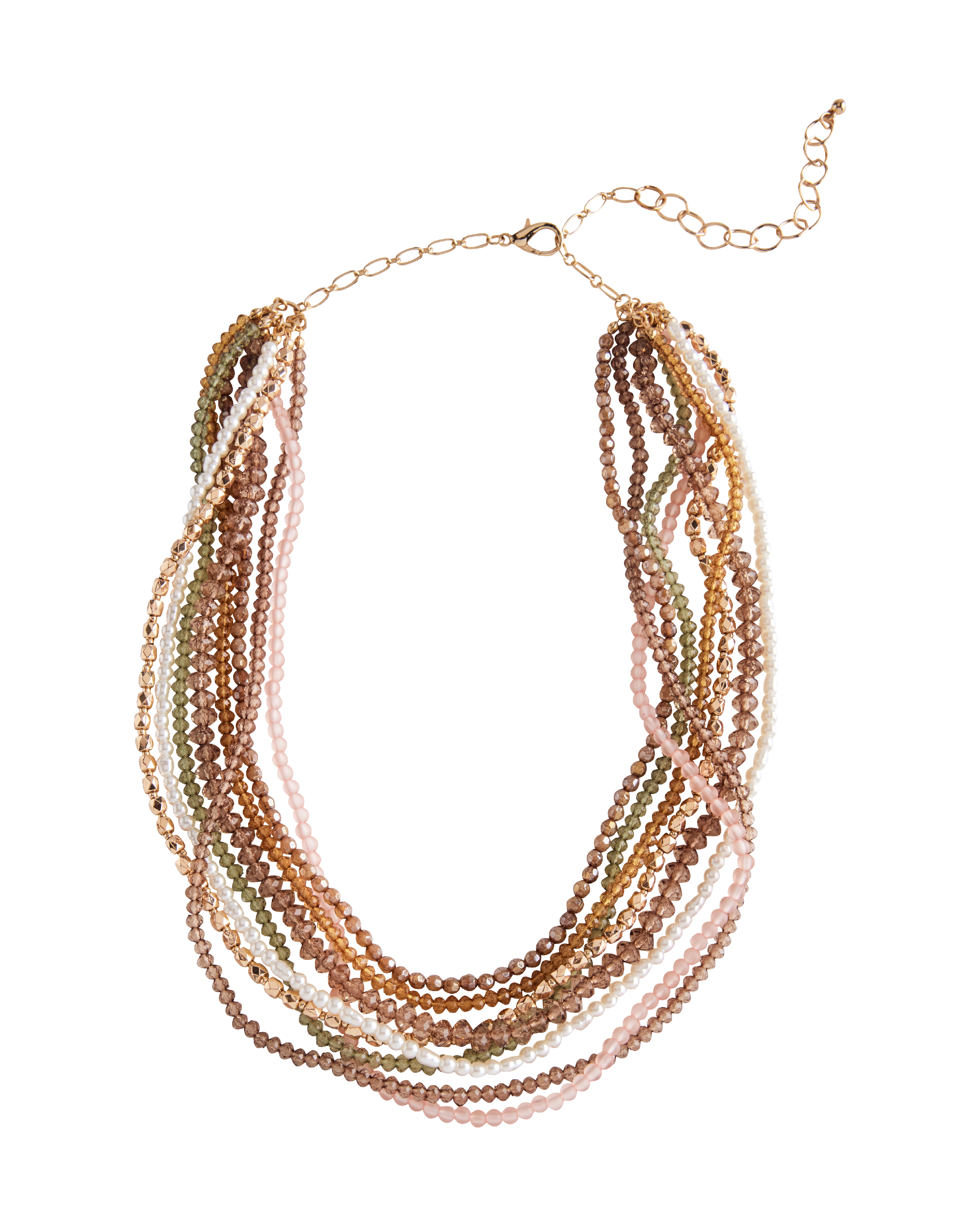 Carol Dauplaise - Beaded Layered Necklace