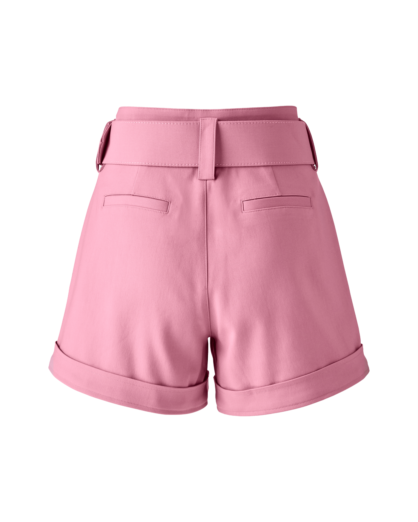 Modern Belted Pintuck Short - Foxglove – Boston Proper