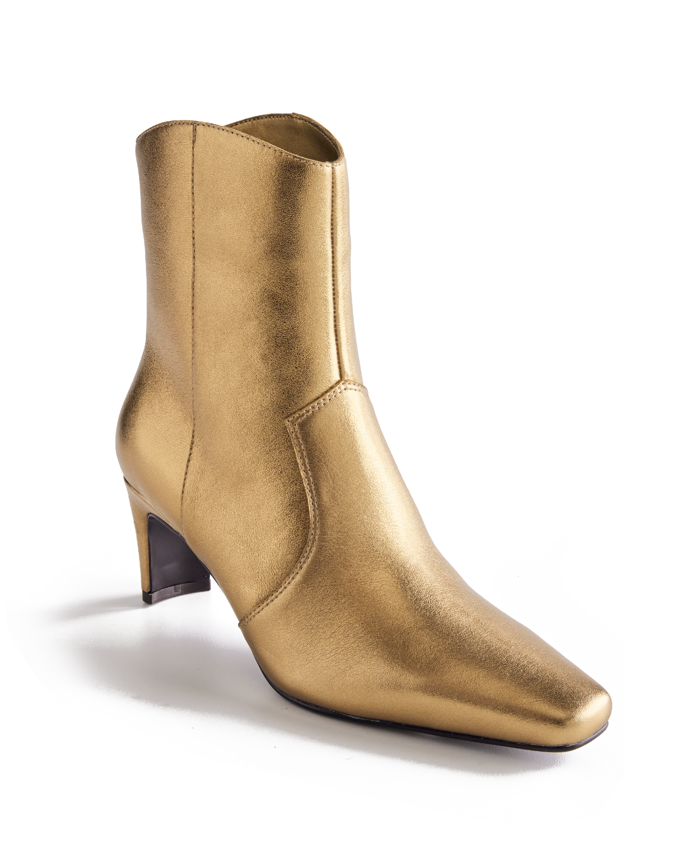 Rebecca Minkoff Metallic Bootie Bronze