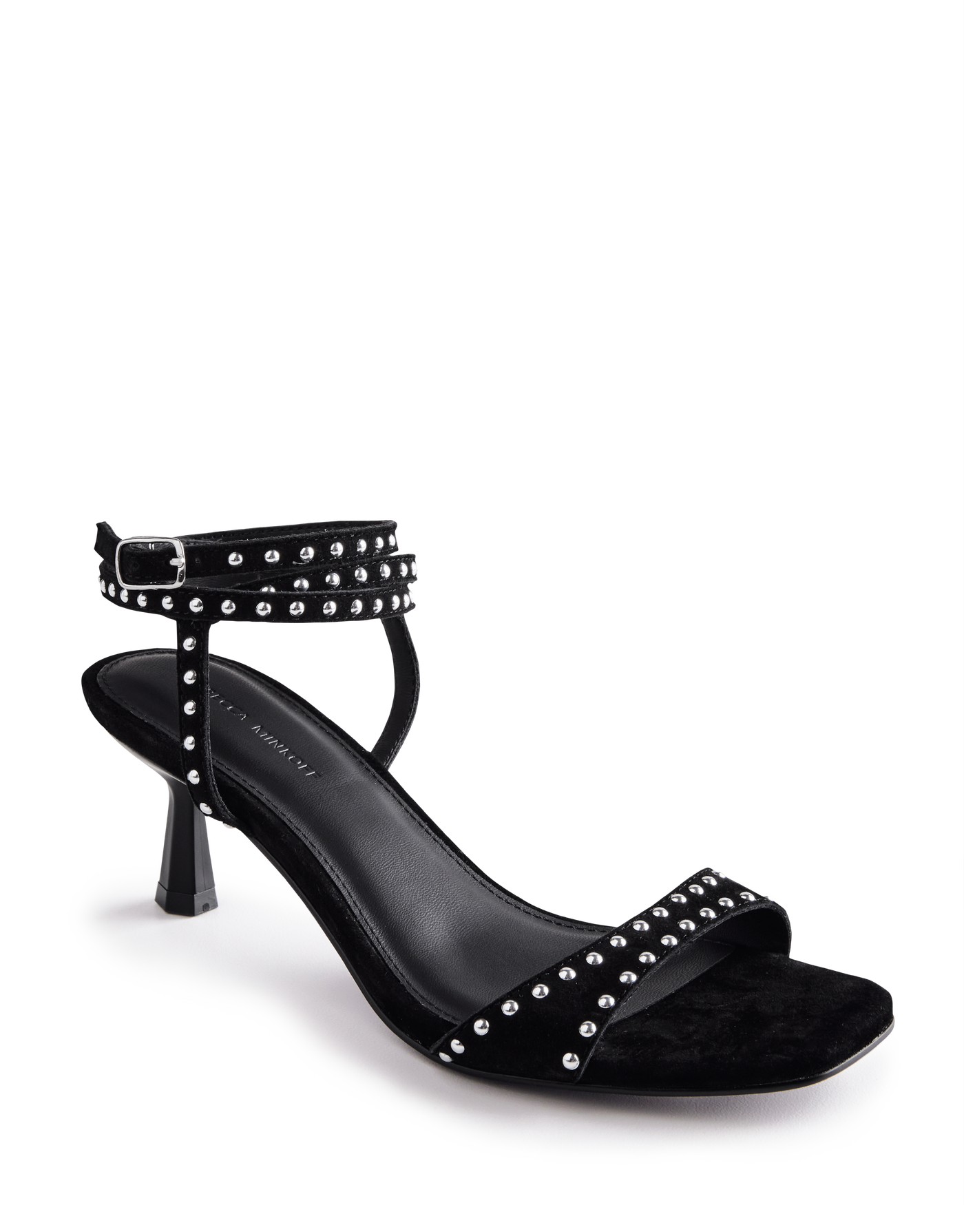 Rebecca Minkoff Studded Wrap Heel Black