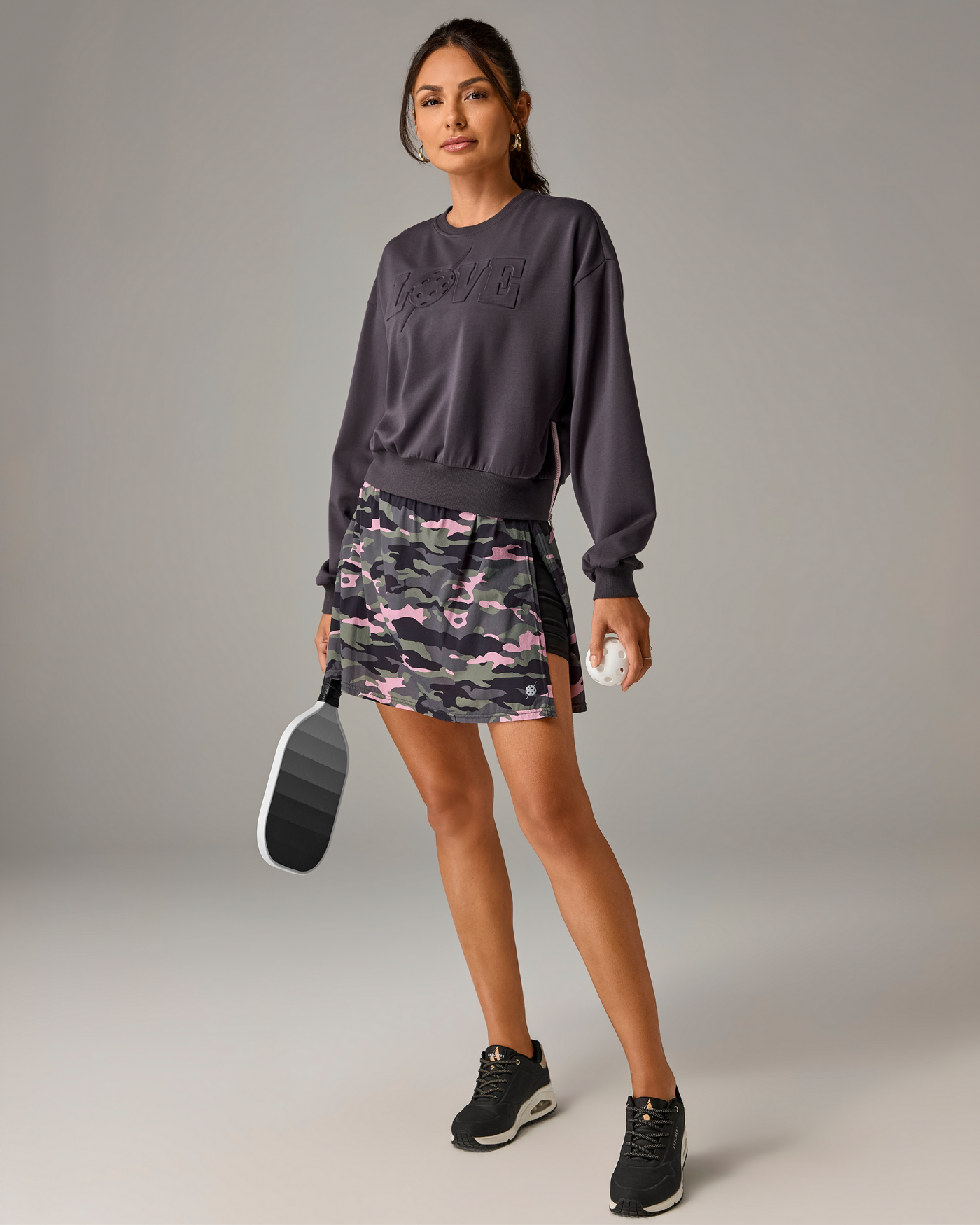 Pickletini x Boston Proper Carti Skort Pink/Green Multi