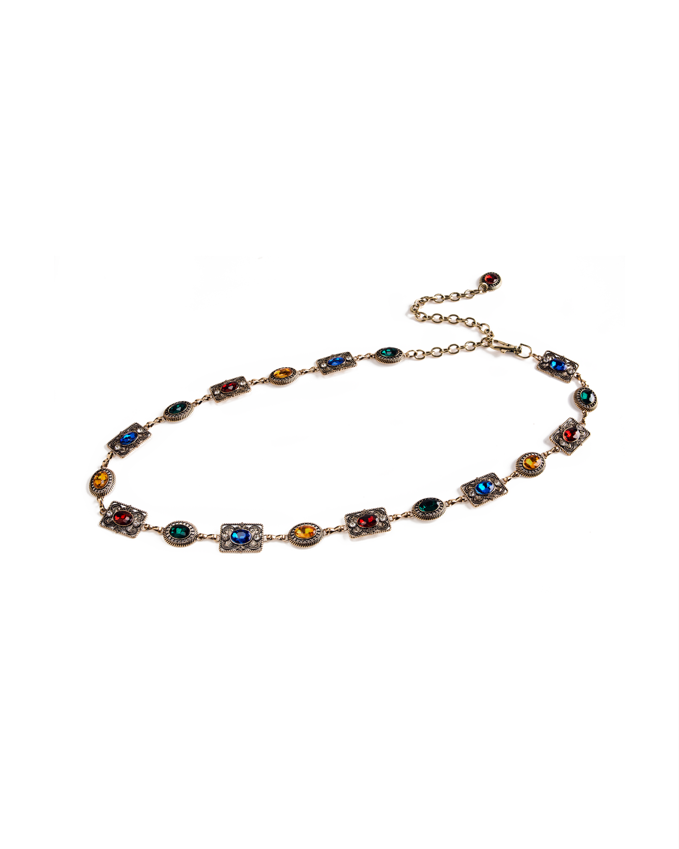 Jewel Chain Belt Multi