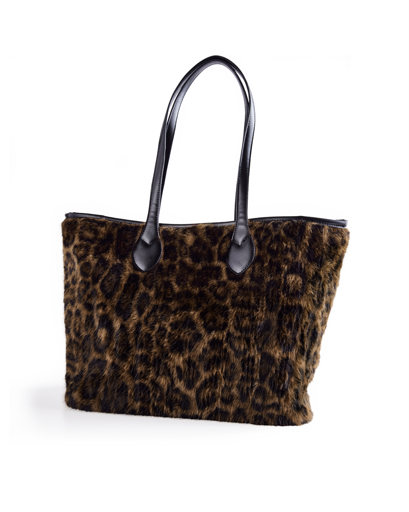 Faux Fur Tote Bag Multi